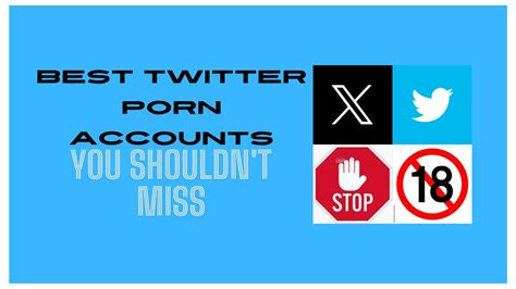 best porn profiles on twitter|40+ Best Twitter Porn Accounts (December 2024) [100